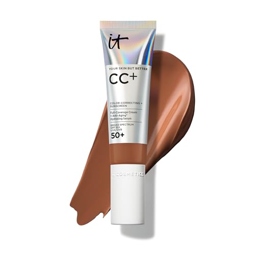 IT Cosmetics CC+ Cream SPF 50+ Full Coverage Foundation 25W Deep