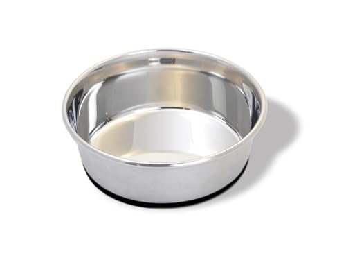 Van Ness Pets Small Stainless Steel Dog Bowl, 24 OZ