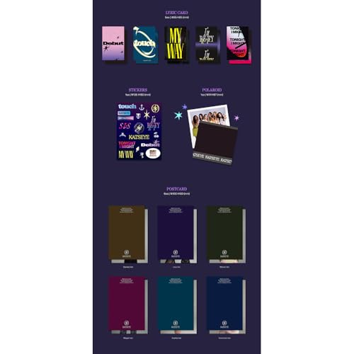 KATSEYE SIS (Soft Version) 1st EP Album + 3 Photocards