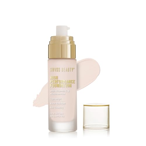 Swiss Beauty Liquid Dewy Foundation | Medium to Buildable Coverage