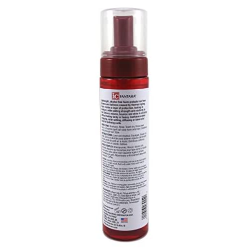 Fantasia Ic Heat Protector Styling Foam Polisher 8.5 Ounce (Pack of 2)