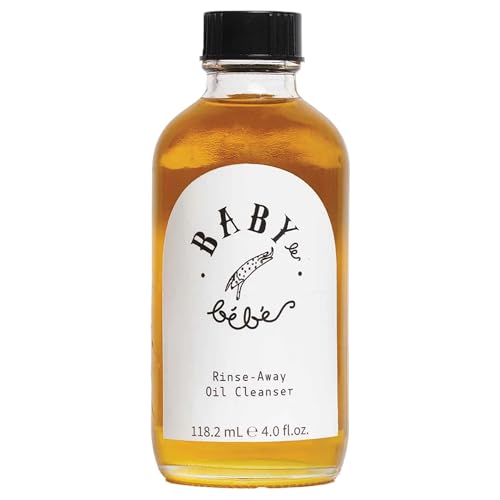 Rinse Away Cleanser Hydrating & Gentle Makeup Remover- Deep Cleansing Face Wash for All Skin Types- Nourishing Oil Based Formula with Vitamin E & Natural Extracts- 4 fl oz
