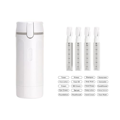4-in-1 Leak-Proof Travel Dispenser Bottles - 30ML Squeeze Containers