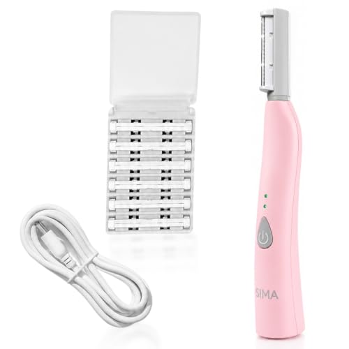 SPA SCIENCES SIMA Dermaplaning Tool – Painless Facial Exfoliation & Hair Removal