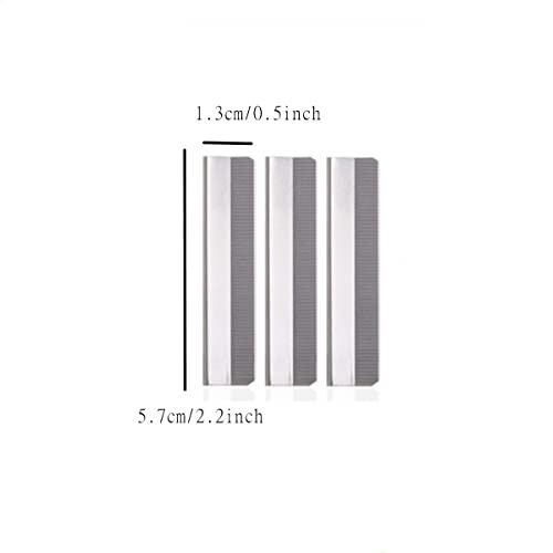 Single Edge Razor Blades, 60PCS Eyebrow Razor Blades, Stainless Steel Single Edge Shaving Razor Blades, Eyebrow Razor Blade Replacement