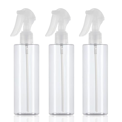 10 oz Plastic Spray Bottles - 3 Pack BPA-Free Fine Mist for Hair, Plants & Cleaning