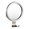 Ettori Fogless Shower Mirror with Razor Holder - 3 Suction Cups