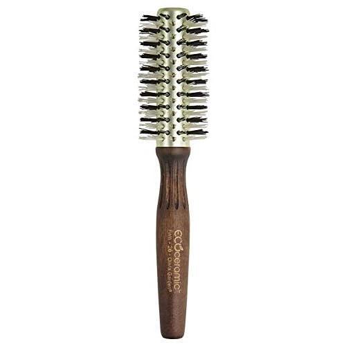 Olivia Garden Ecoceramic Firm Bristles Round Thermal Hair Brush (not electrical)