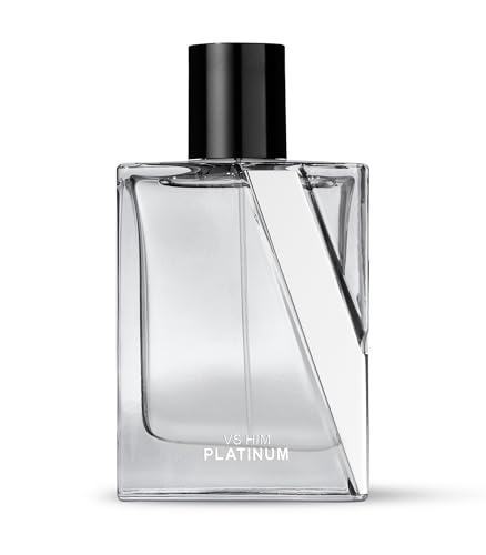 Victoria's Secret VS Him Platinum Men's Cologne 3.4 Fl Oz - Aromatic Woody Scent
