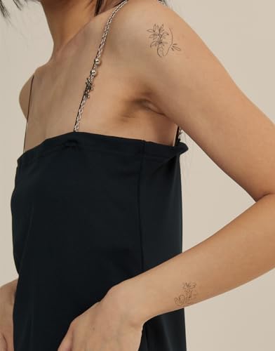 Minimalist Temporary Tattoos for Adults - Small Realistic Fake Tattoos
