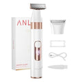 ANLAN Electric Bikini Trimmer for Women Rechargeable Pubic Body Hair Trimmer Electric Shaver for Legs Body Hair, Bikini Shaver Waterproof Replaceable Razors Women's Grooming Kit Wet/Dry Groomer