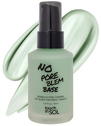 Touch In Sol Green Redness Correcting Primer - Pore Minimizing Base