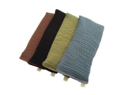 Unscented Flax Seed Eye Pillow for Sleep & Headache Relief