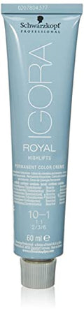 Schwarzkopf Igora Royal 10-1 Platinum Ash Blonde Hair Color 60ml