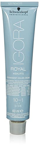 Schwarzkopf Igora Royal 10-1 Platinum Ash Blonde Hair Color 60ml