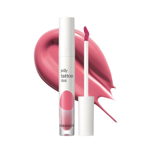 Berrisom Jelly Tattoo Tint Lip Stain - Transfer-Resistant, 3.8g