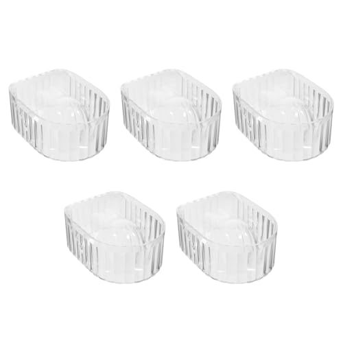 FRCOLOR Nail Soaking Bowl 5.78X4.33X12.30In Gel Polish Remover Bowl for Manicure Hand Soak Softening Cuticles Suitable for Salon and Home Use