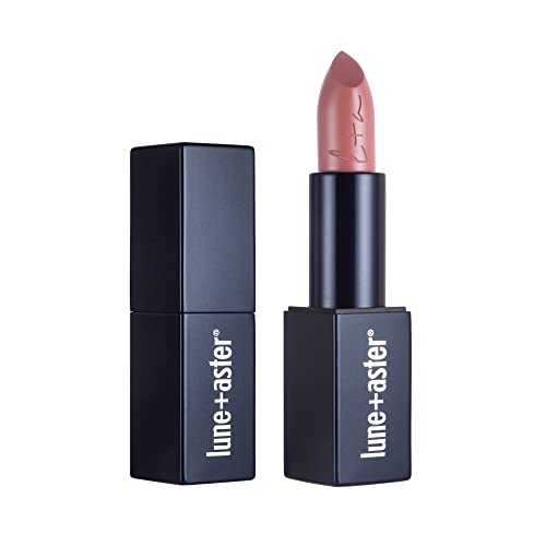 Lune+Aster PowerLips Lipstick - Loved - Formulated with nourishing jojoba oil, vitamin E and sunflower seed oil, the creamy, lightweight texture glides on smoothly