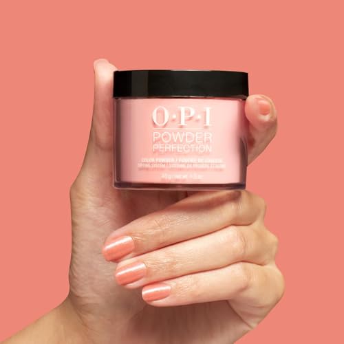 OPI Powder Perfection Dipping Powder | Buildable Sheer Pastel Shimmer Dipping Powder | OPI'm Dreaming Collection