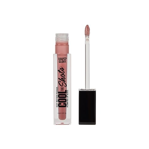 Soap & Glory Cool the Shots Plumping Lip Gloss, Nude