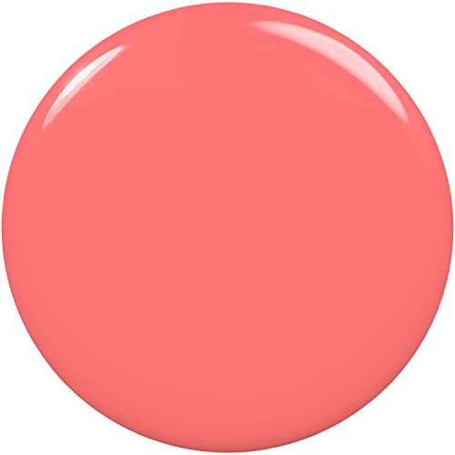 essie Salon-Quality Nail Polish Bundle, Vegan, Peachy Coral, Peach Side Babe + All In One Base Coat and Top Coat, 0.46 fl oz each