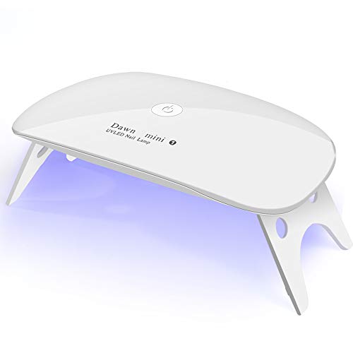 Kepma Mini UV LED Nail Lamp Portable 6W Gel Polish Curing Light