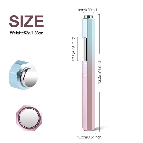 2-in-1 Cat Eye Nail Magnet Wand (Octagonal Handle) Gradient Pink - Lobodt