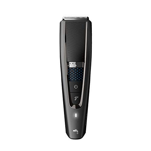 Philips Hair Clipper Series 7000, Washable Hair Clipper with DualCut Technology & 6 accessories, HC7650/14