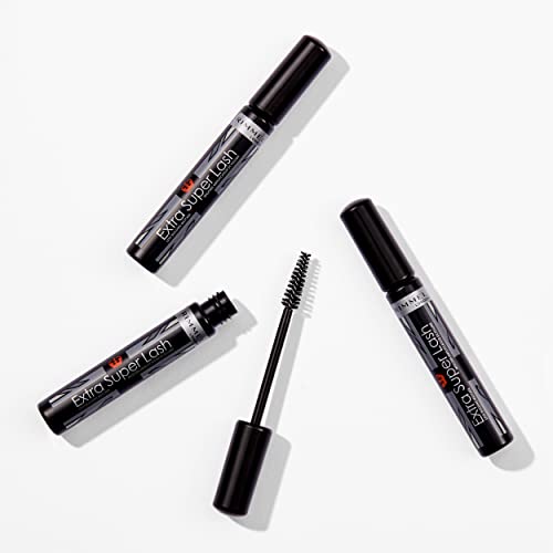 Rimmel Extra Super Lash Mascara, Black, 0.27 Fluid Ounce (Pack of 2)