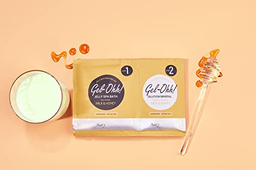 AVRYBEAUTY Gel-Ohh Milk & Honey Jelly Spa Pedicure Foot Soak - 3 Pack