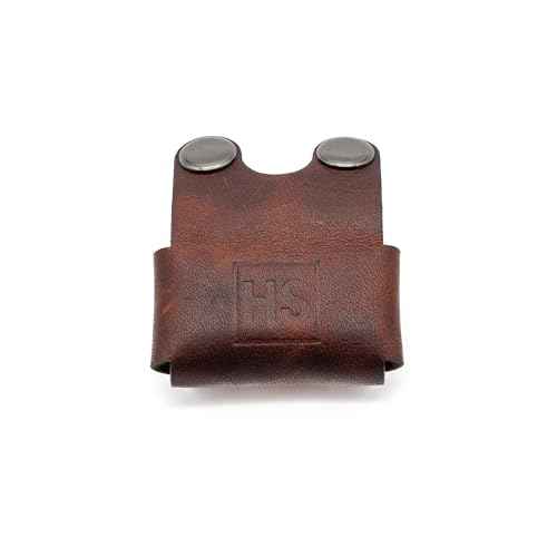 Henson Shaving Razor Leather Head Cover/Sheath for Henson AL13 and Henson Ti22