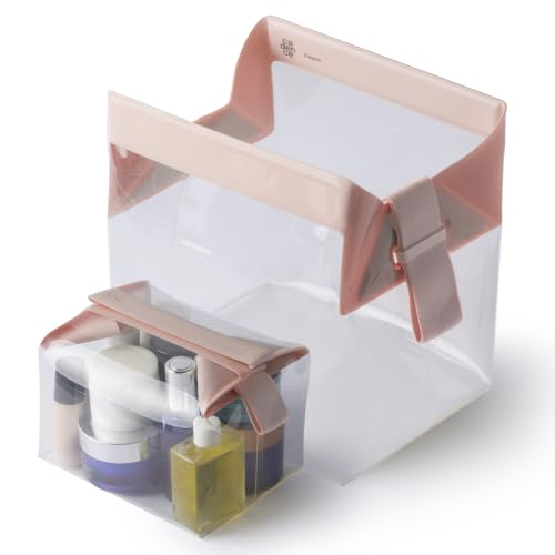 Cadence Clear Travel Kit - Large Zipperless Toiletry Bag