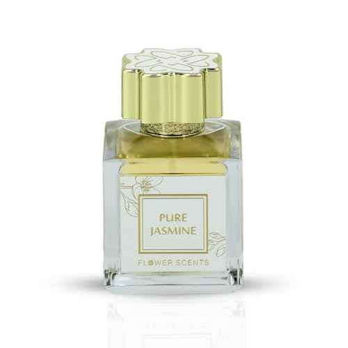 Pure Jasmine Long Lasting Arabian Perfumes for Women ? Eau de Parfum Spray 65ML (2.2 OZ) ? Jasmine, Lemon & Musk Notes ? Airy, Refreshing Ladies Perfume - Signature Gift for Women