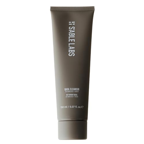 S'ABLE LABS - Qasil Facial Cleanser | Nourish, Cleanse, Soothe, Smooth | Oat Amino Acids, Shea Butter, Squalene, Vitamins E + B | Melanin-Inclusive Skincare (150 mL | 5.07 fl oz)