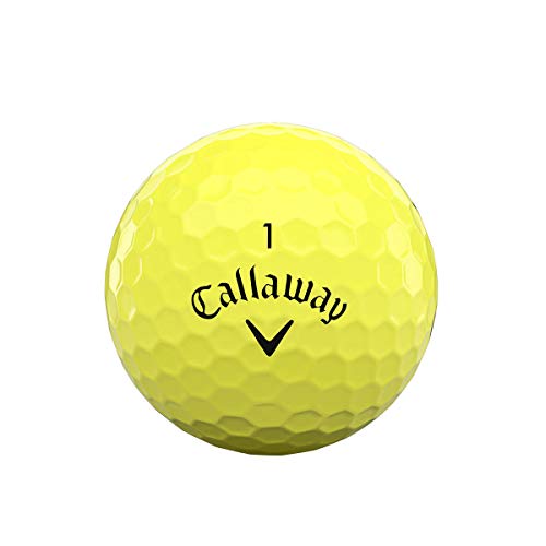 Callaway Golf Supersoft Golf Balls (2021 Version, Yellow)