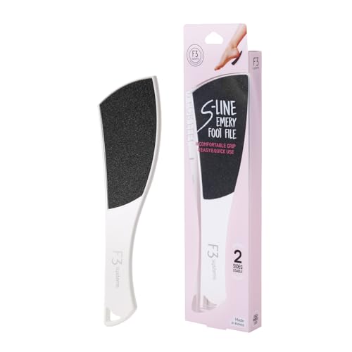 F3 Systems Double-Sided Emery Foot File Callus & Dead Skin Remover