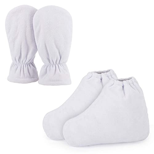200pcs Paraffin Bath Liners for Hand & Paraffin Bath Mitts, Segbeauty Plastic Thermal Mitten Bags, Heated Hand SPA Mittens for Women, Glove Mitt Liner Covers for Paraffin Wax Machine