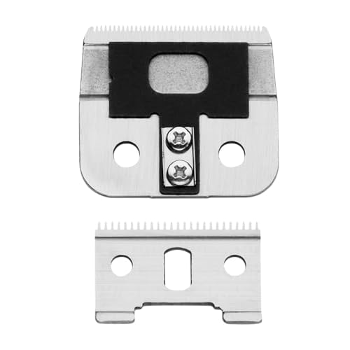 Andis 04604 Outliner II Trimmer Replacement Blade ? Made of Stainless and Carbon Steel, Close-Cutting Square Blade, Deep Tooth Blade for Crisp Outlines & Designs - for GO & GTO Trimmers, Silver