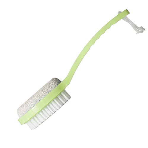 WAFJAMF Foot Stone Brush Exfoliating Brush Shower Foot Srubber with Pumice(1 PCS Green)