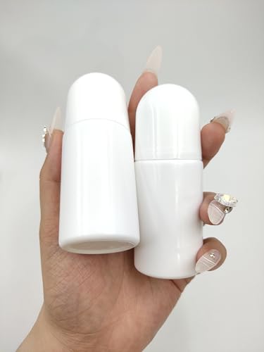 4-Pack 50mL Roll-On Bottles for DIY Deodorants & Essential Oils