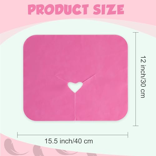 Disposable Face Cradle Covers for Massage Tables & Chairs - Pink, 200 pcs