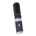 Cordless Hair Straightener Brush with LCD Display USB Rechargeable