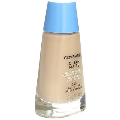 CoverGirl Clean Oil Control Liquid Makeup, Buff Beige 525