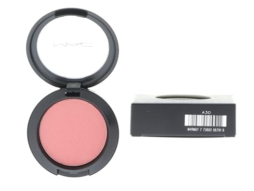 MAC Sheertone Shimmer Powder Blush Peachykeen for Women, 0.21 Ounce