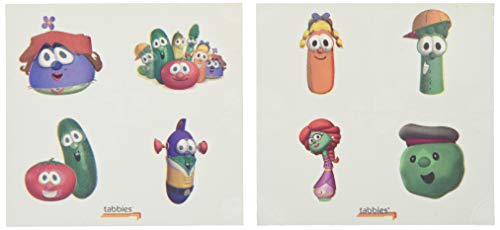 VeggieTales Temporary Tattoos - 16 Favorites
