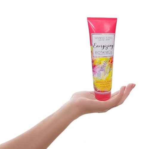 Swedish Beauty ENERGIZING Botanica Natural Bronzer (8.5 ounces) Tanning Bed Lotion, Grapefruit and Orchid Blend