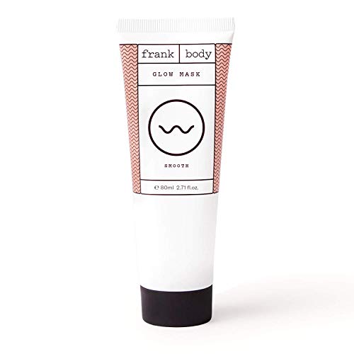 Frank Body Glow Mask | Naturally Derived, Ultra-Hydrating 5min Face Mask | Soothes Skin Instantly, Fights Puffiness & Moisturizes | Made With Shea & Cocoa Butters | 80ml -- 2.71oz