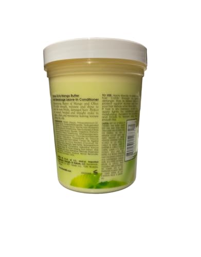 Elasta QP Olive Oil & Mango Butter Leave-In Conditioner, 32oz