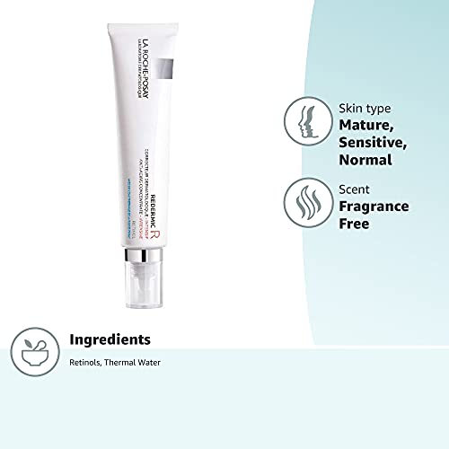 La Roche-Posay Redermic R Anti Aging Retinol Cream, Reduces Wrinkles, Fine Lines, and Age Spots with Pure Retinol Face Cream, 1 Fl Oz