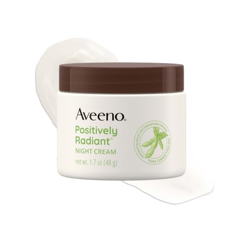 Aveeno Positively Radiant Night Cream - Tone Correcting, 1.7 oz